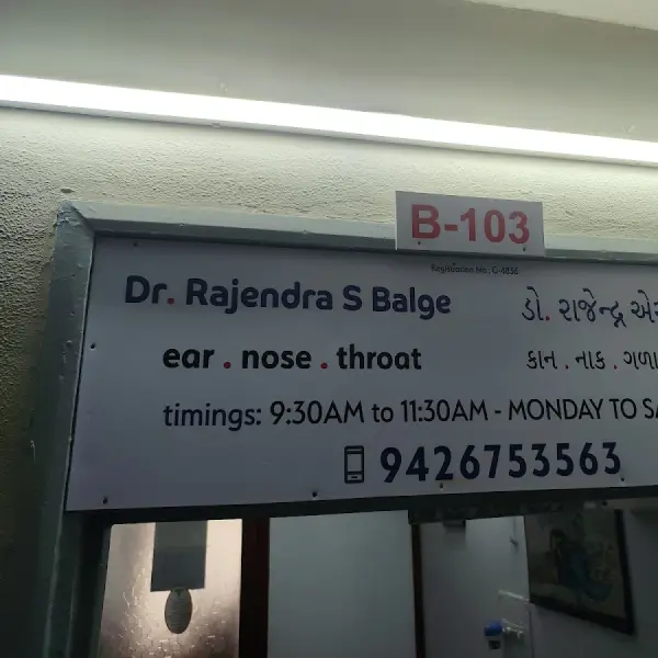 Dr Balge Rajendra