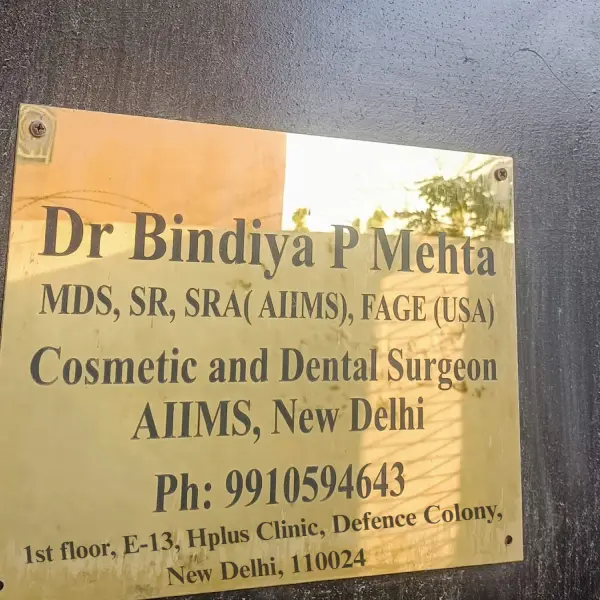 Dr Bindiya P Mehta