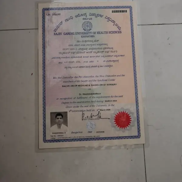 Dr RAGHAVENDRA NEUROSURGEON SPINESURGEON