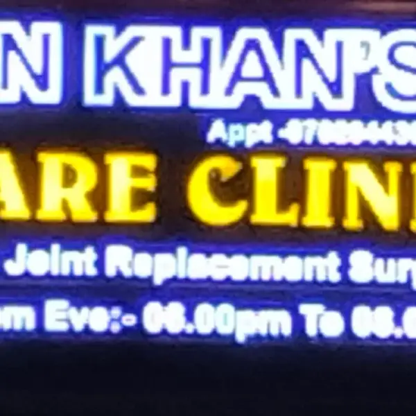 Dr SADAN KHAN , ORTHOCARE