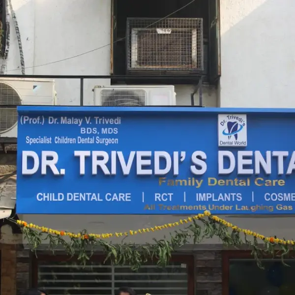 Dr Trivedi's dental world, Child dentist and Family dental care, RCT, Aligners, Best Child Dentist in Ahmedabad