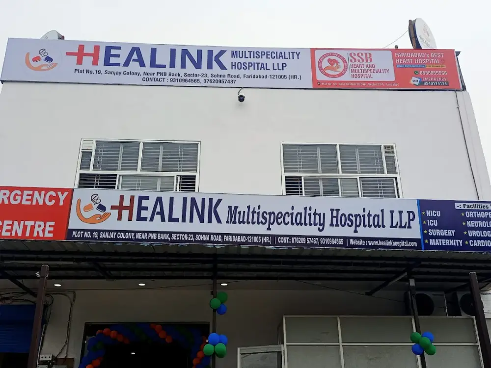 Healink Hospital, Sector 23, Faridabad
