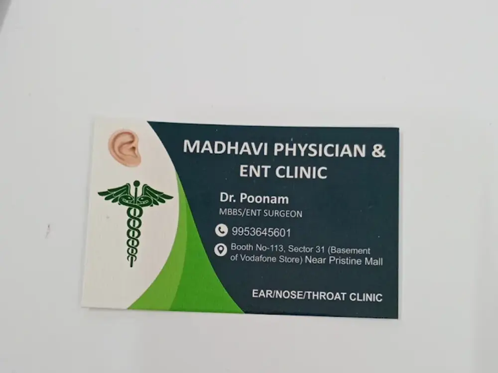 Madhavi physician & ENT clinic, Sector 31, Faridabad