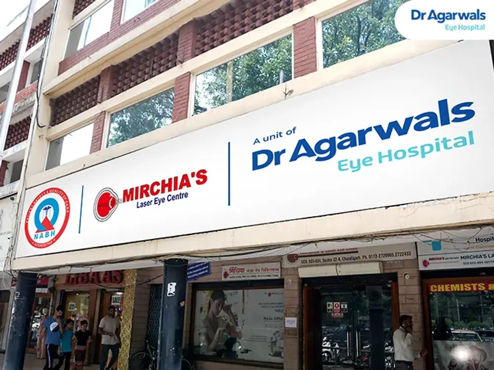 Mirchia's Laser Eye Clinic, a unit of Dr Agarwals Eye Hospital, Sector 22, Chandigarh