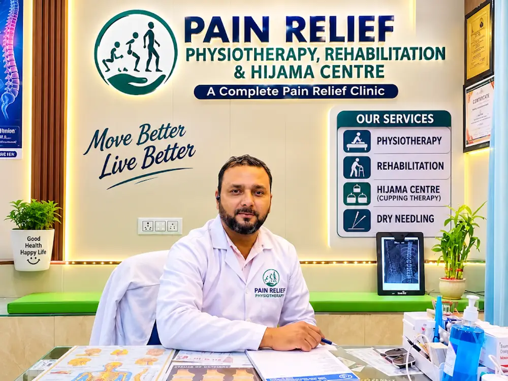 Pain Relief Physiotherapy and Rehabilitation , Hijama Centre, Okhla, Delhi