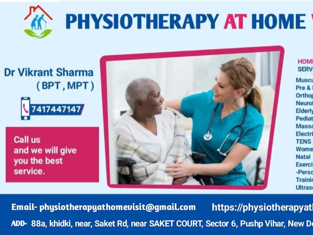 Physiotherapy At Home Visit, Pushp Vihar, Delhi