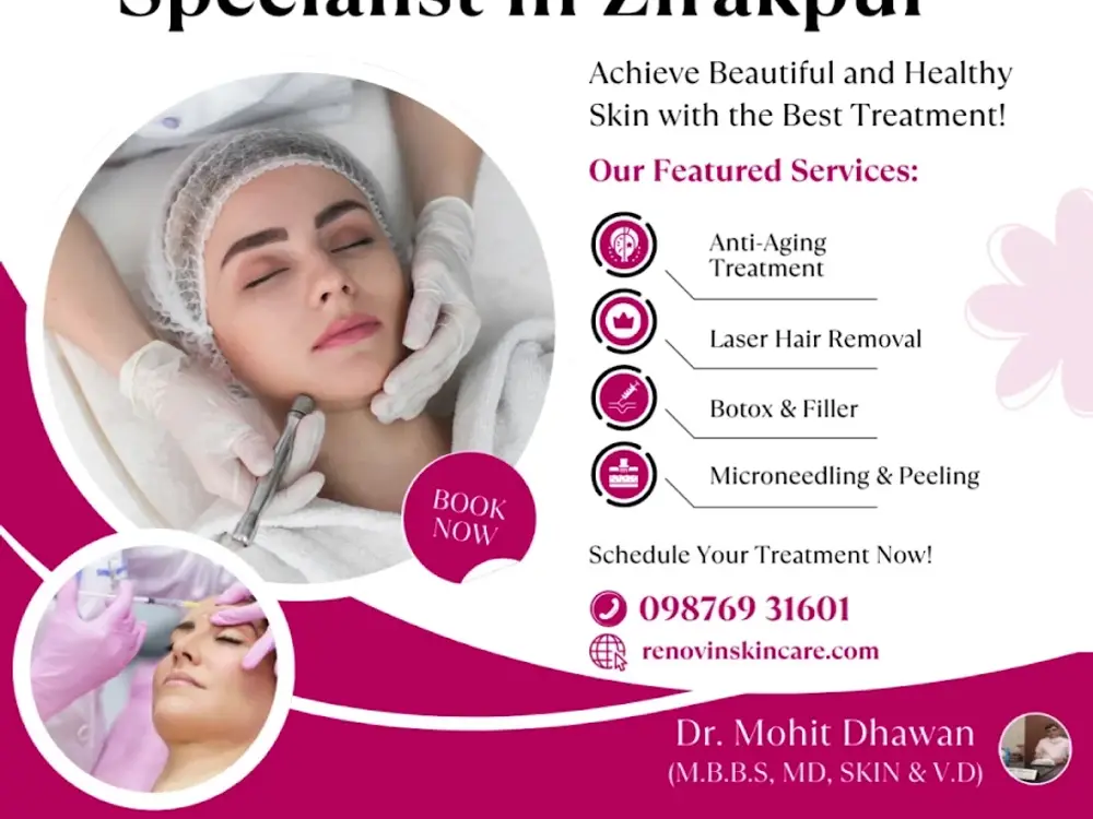 Renovin Skin, Hair, and Laser Clinic, Green Park Colony, Mohali