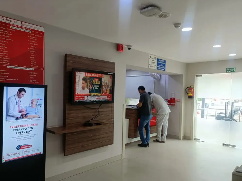 RG Stone Urology & Laparoscopy Hospital, New Industrial Township, Faridabad