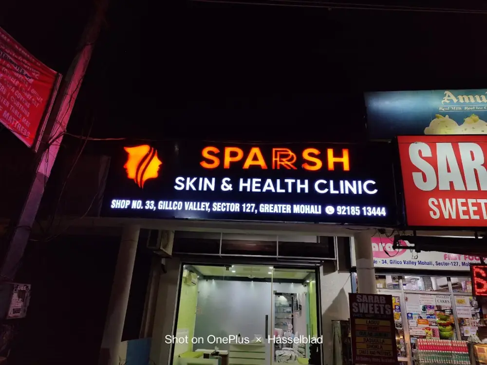 Sparrsh Skin and Health Clinic, Main Bazar, Mohali