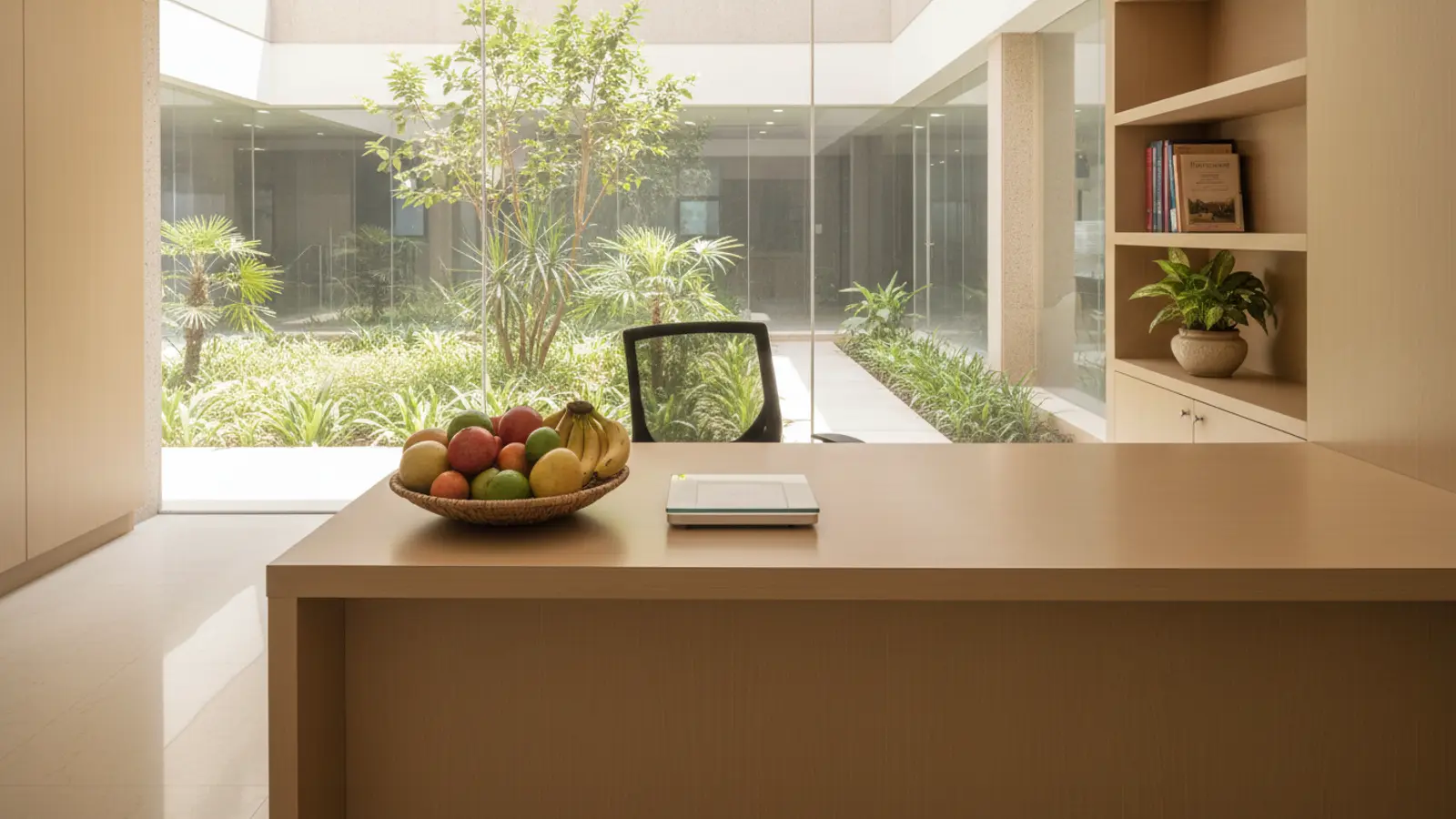 Dietician consultation room