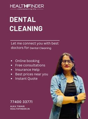 Dental Cleaning  Cost in India