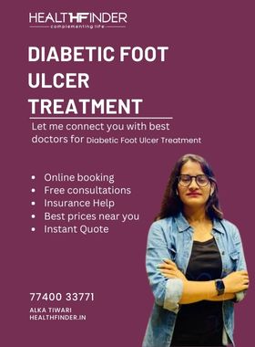 Diabetic Foot Ulcer Treatment  Cost in Gurgaon