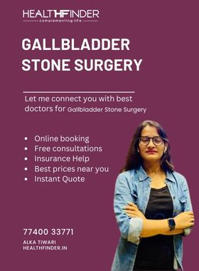 Gallbladder Stone Surgery  Cost in India