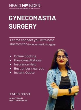 Gynecomastia Surgery  Cost in India