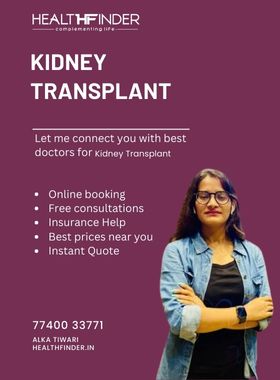 Kidney Transplant  Cost in India