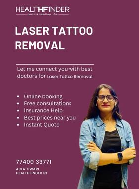 Laser Tattoo Removal  Cost in Kolkata