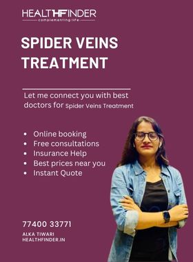Spider Veins Treatment  Cost in Bangalore